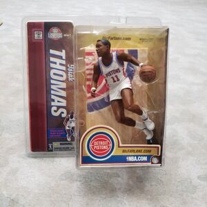 Vintage McFarlane NBA Legends Isiah Thomas Detroit Pistons Series 2 Figure NIB